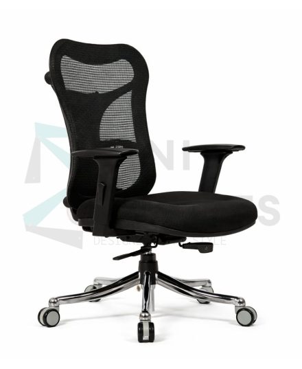 Furniconcepts Optimus Eco MB Medium Back Chair | Eco-Friendly Office Seating, Task Furniture | Medium Back, Recycled Material Option, Ergonomic Adjustments
