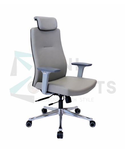 Furniconcepts Titan Rexine High Back Chair | Executive Office Seating, Premium Comfort | High Back Support, Durable Rexine Upholstery, Padded Armrests, Tilt Mechanism | Manager Chair, Corporate Seating, Professional Comfort