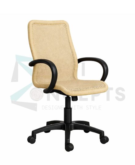 Furniconcepts Teachease Chair | Training Room Seating, Educational Institute Furniture | Comfortable Padded Seat, Durable Metal Frame